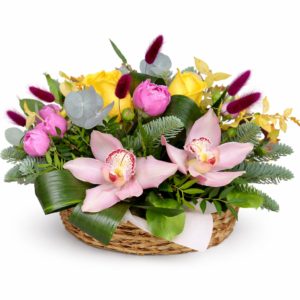 Новогодняя подарочная корзина