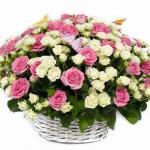 Кошик троянд 