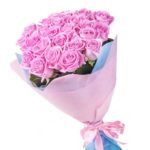 Букет 35 рожевих троянд