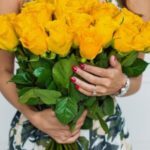 Жовта троянда Пенні Лейн Penny Lane 35 штук