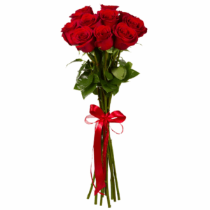 Красная роза 11 штук