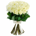 Роза белая 35 штук