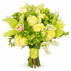 Свадебный букет невесты «Лимонад»