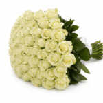 Букет 101 белая роза