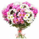 Bouquet of chrysanthemums № 139