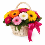 Корзина 15 гербер №15