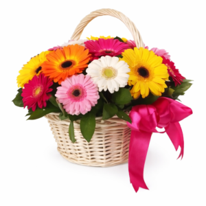 Корзина 15 гербер №15