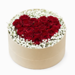 Коробка из роз №12