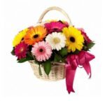 Basket 15 gerberas №15