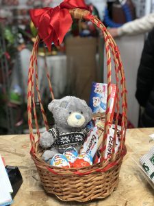 Корзинка Детская с игрушкой