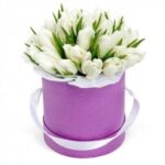 41 тюльпан у коробці № 46