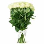 Букет 25 белых роз №173