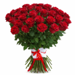 Эквадорская роза 75шт 90см
