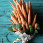 Bouquet of carrots
