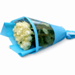 Букет из 19 белых роз