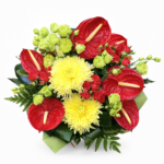 Сборный букет с антуриума