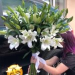 Букет з ароматних лілій 51 гілка