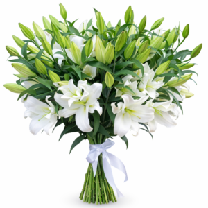 Букет из ароматных лилий 51 ветка
