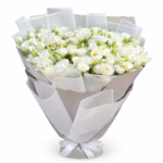 Букет из эустомы 101 ветка