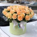 Гігантська коробка троянд піч аваланч 51 шт