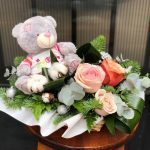 Новорічна галявина з ведмедиком