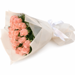 Розовые розы 35 шт