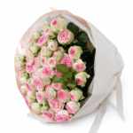 Букет из кустовой розы 19 штук