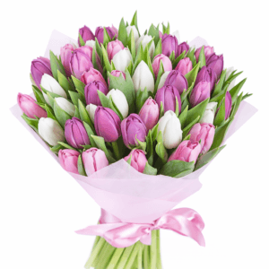 Букет 51 тюльпан № 122