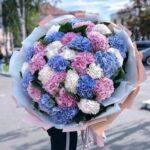 Букет гортензии - 31 шт