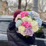 Букет из гортензий 11 шт