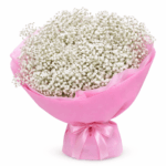 Монобукет из гипсофилы