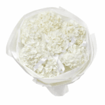 Воздушный букет из 7 белых гортензий