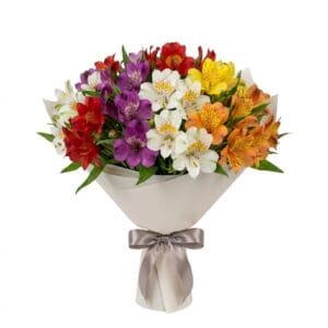 Букет из альстромерий «Нежный микс»