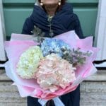 Букет «Зефирная гортензия»